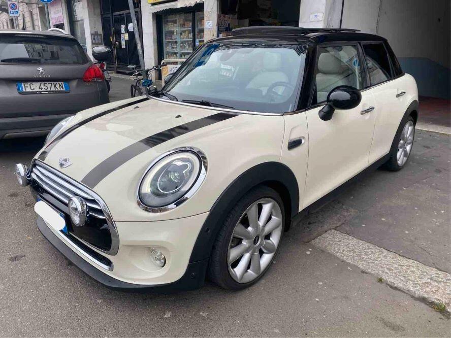 Mini 1.5 Cooper 5 PORTE CAMBIO AUTOMATICO TETTO PELLE NAVY
