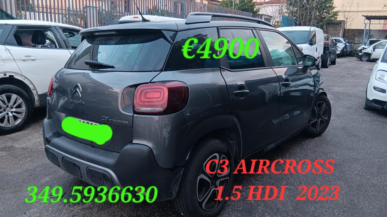Citroen C3 Aircross incidentata sinistrata mondialcars 023