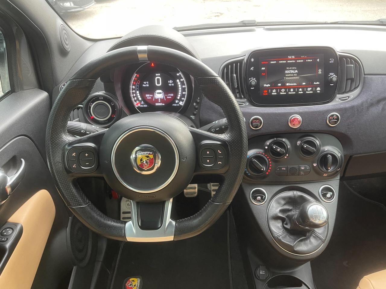 Abarth 595 1.4 Turbo T-Jet 145 CV LED PELLE