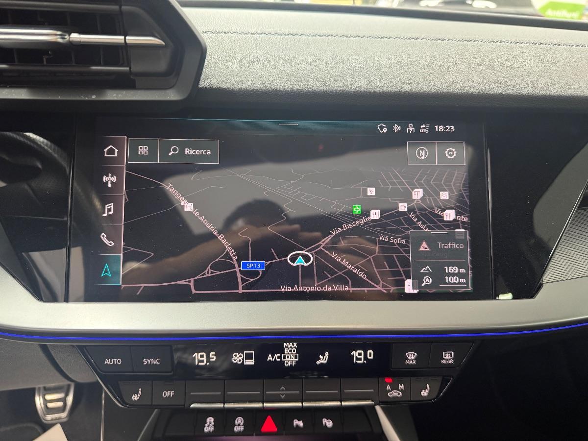 AUDI A3 SPB 30 TDI 3xS-line UNICO PROP/ TETTO/LED/ BANG&OLUFSEN/ LUCI