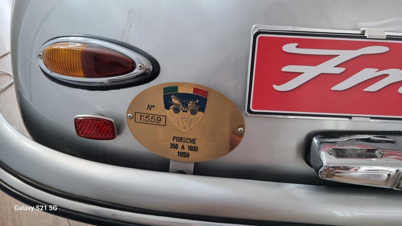Porsche 356 A 1600 CABRIO CONSERVATA