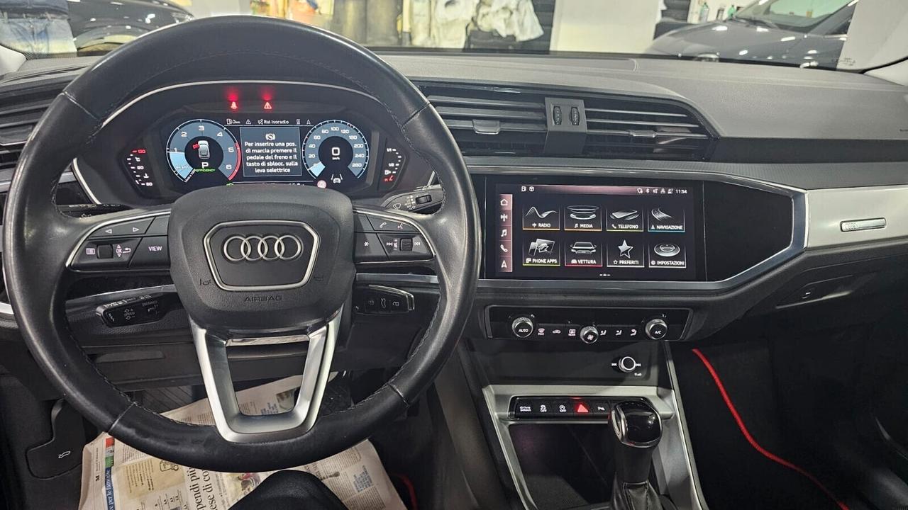 NUOVA AUDI Q3 SPORTBACK S-LINE EDITION 35 TDI 150CV S-TRONIC IDENTITY BLACK