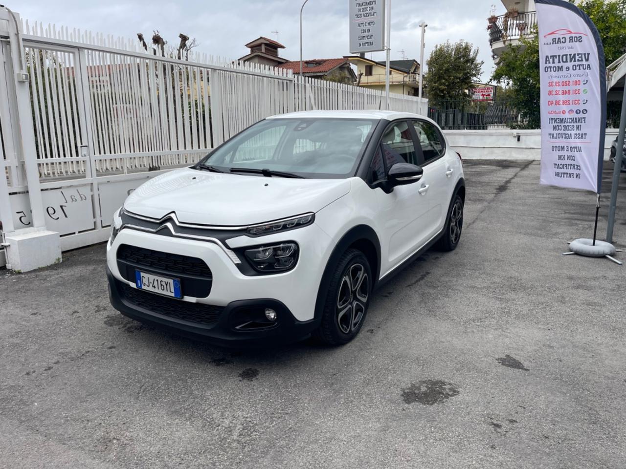 Citroen C3 BlueHDi 100 S&S Feel Pack KM CERTIFICATI IN FATTURA!