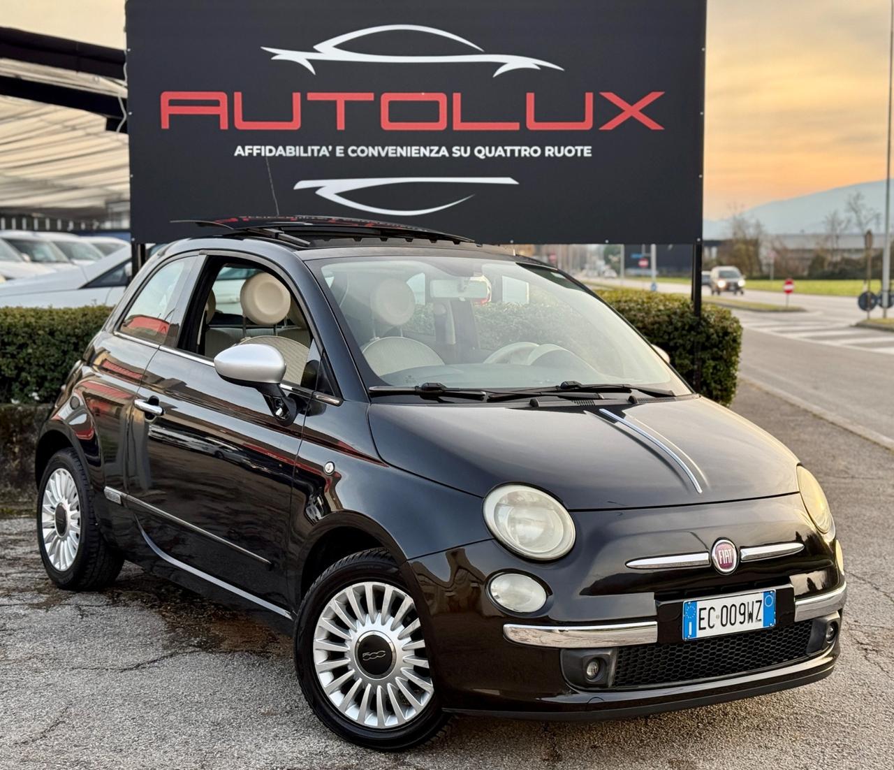 Fiat 500 1.2i Benzina 2010 TETTO APRIBILE
