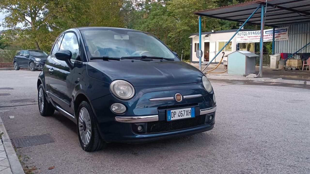 Fiat 500 1.3 diesel Lounge, PELLE, TETTO PANORAMICO