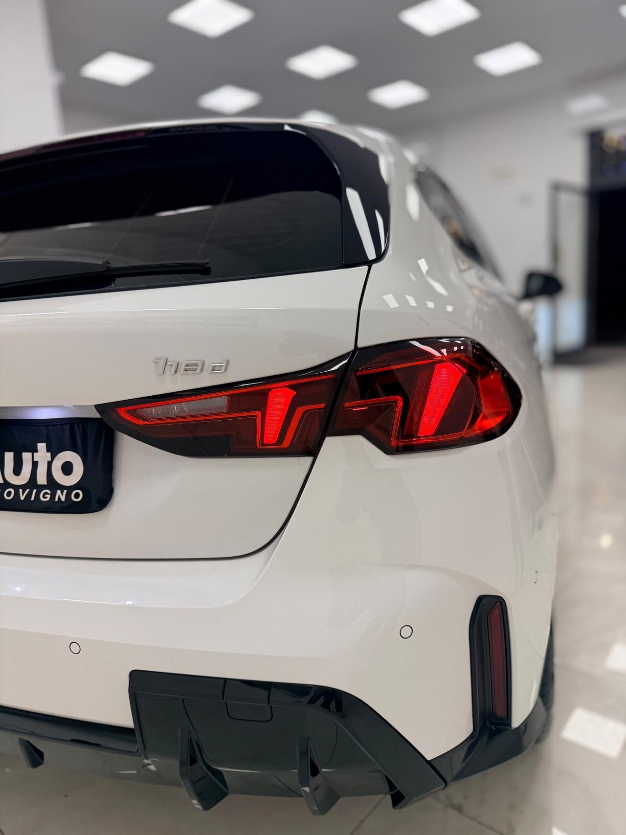 Bmw 118 118d MSport design LUCI SOFFUSE,APPLE CARPLAY,TELECAMERA.NAVI,GARANZIA UFFICIALE 24 MESI