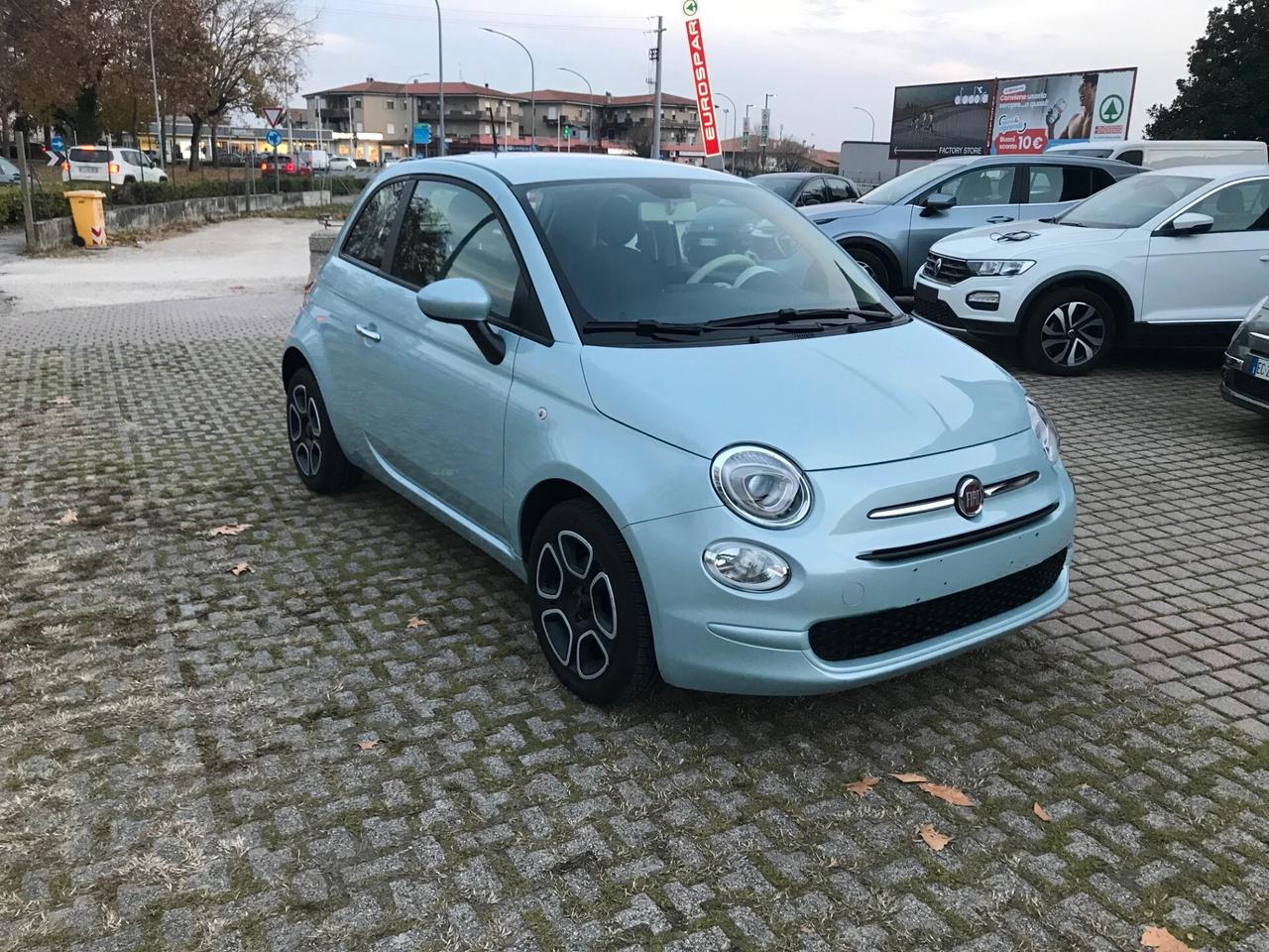 Fiat 500 1.0 hybrid 70cv no bollo appcarplay cruiser NEOPATENTATI