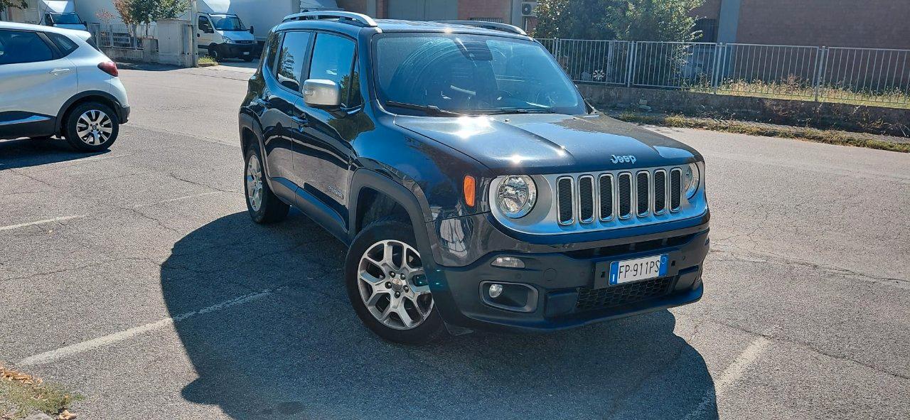Jeep Renegade 2.0 mjt Limited 4wd 140cv AUTOMATICO OK NEOPATENTATO