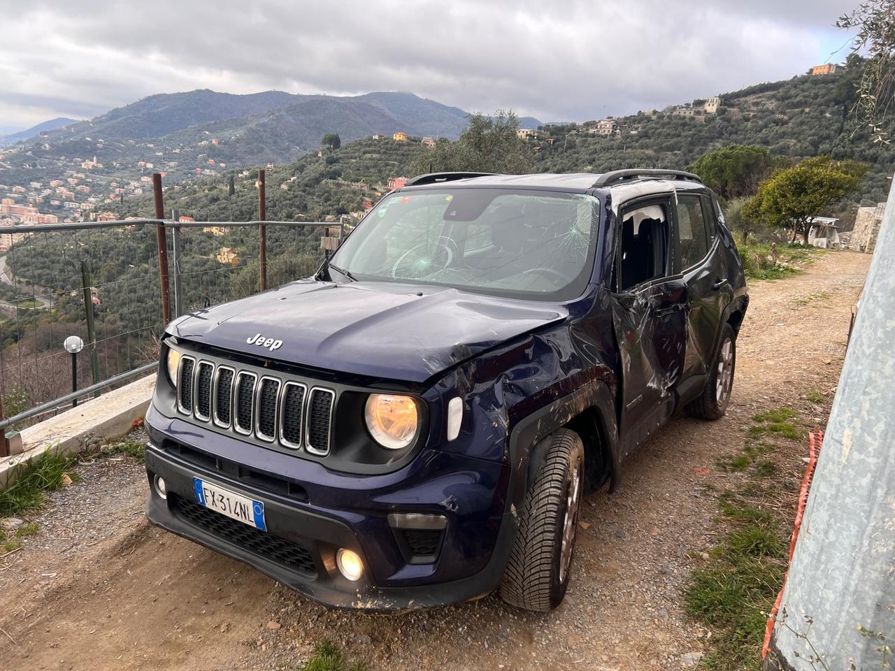 Jeep Renegade 1.6 Mjt 120 CV S danneggiata marciante Automatic