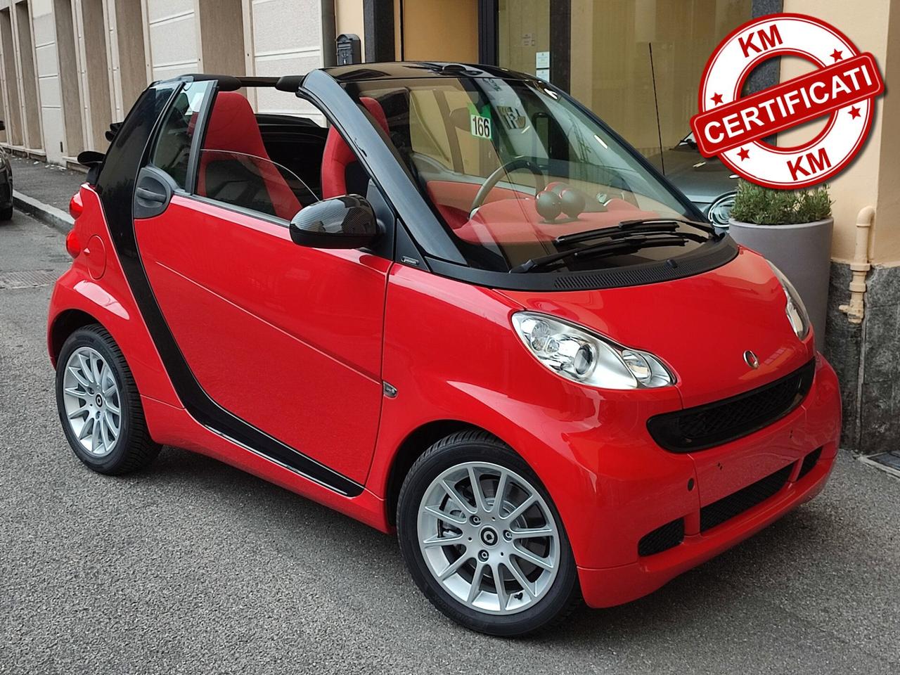 Smart ForTwo 1.0 52 kW MHD cabrio passion km 83.019 Navi Touch