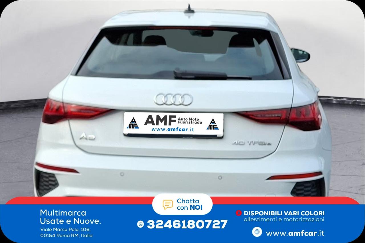 Audi A3 SPB 40 TFSI e S tronic S LINE