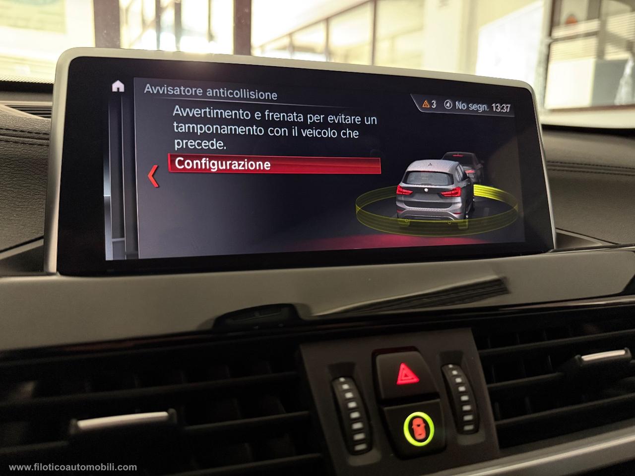 BMW X1 xDrive20d Msport AUTO KM 75.260 PACK TOTAL BLACK - CERCHI DA 19