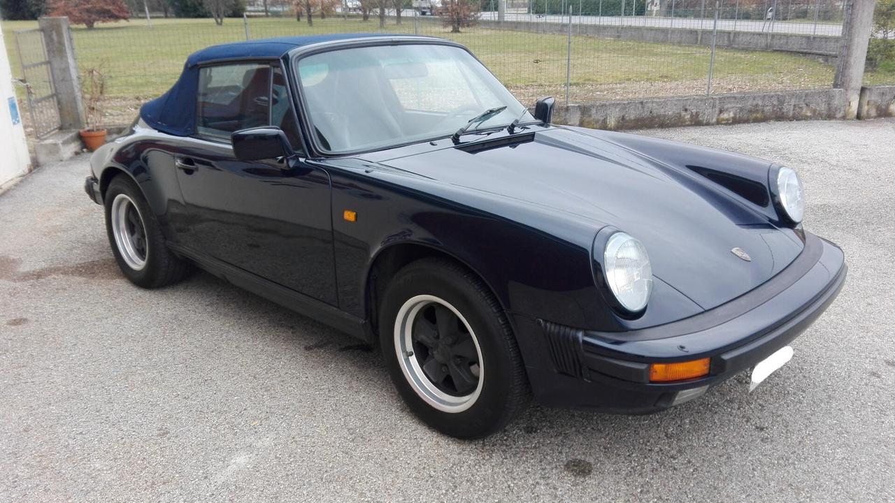 Porsche 911 Carrera 3200 Cabriolet del 1986