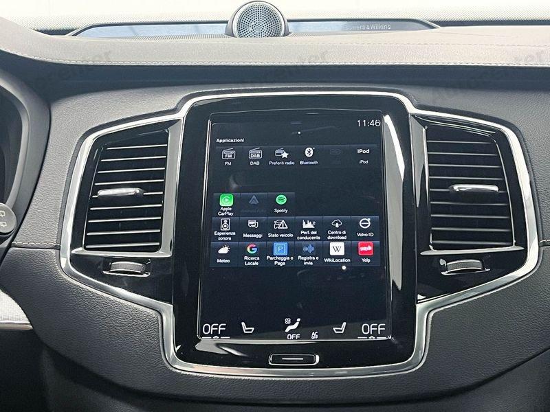 Volvo XC90 XC90 B5 (d) 235CV AWD GEARTRONIC 7 POSTI R DESIGN **FULL FULL FULL**