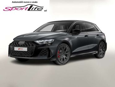 Audi RS3 Sportback Quattro Aut. 400cv MATRIX-PELLE-PANO-R19