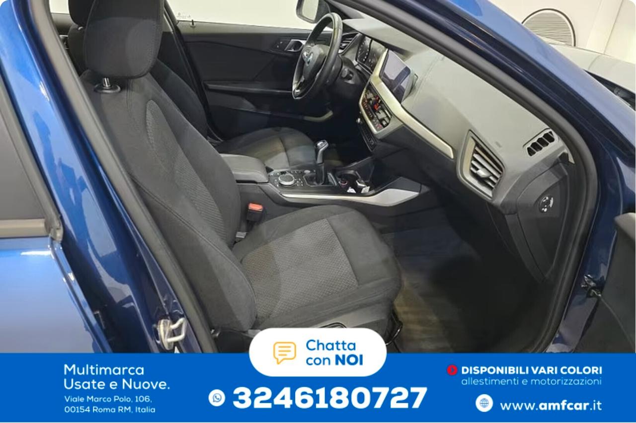 Bmw 116d 5p. Advantage cambio manuale 5 porte Navi