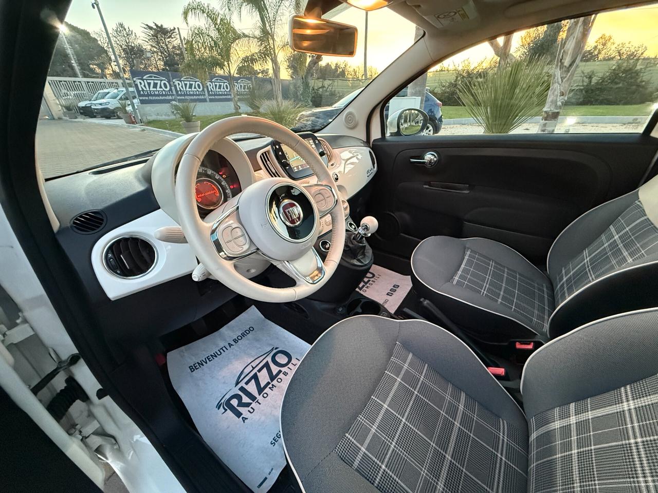 Fiat 500 1.2 Lounge Tetto Pelle Navi
