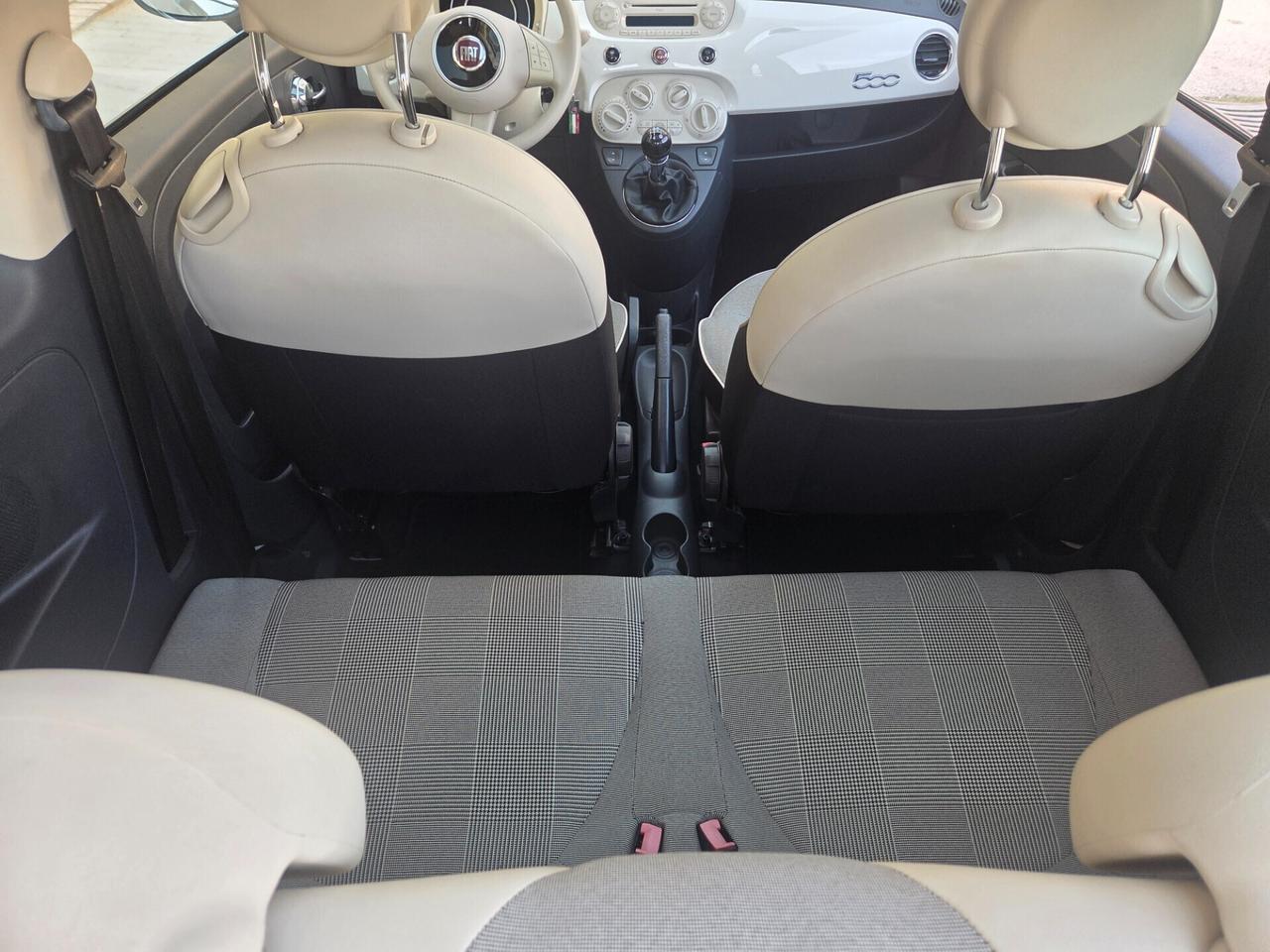 FIAT 500 ANNO 2016 1.2 BENZ GPL FINO AL 2036 KM CERTIFICATI