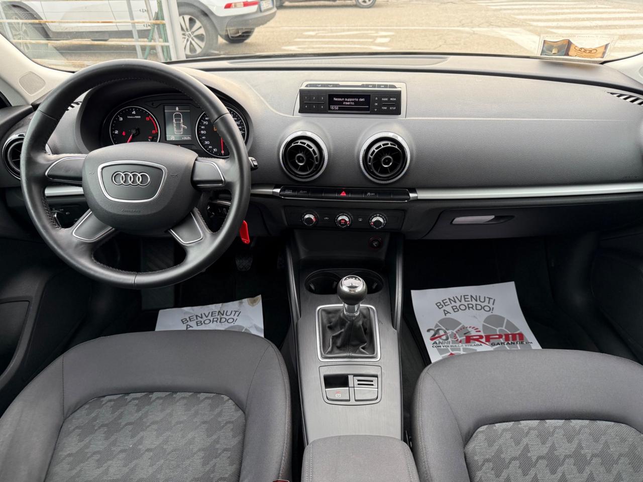 Audi A3 1.6 TDI 5PORTE .UNICO PROPRIETARIO