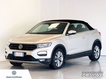 VOLKSWAGEN T-roc cabriolet 1.5 tsi style dsg del 2021