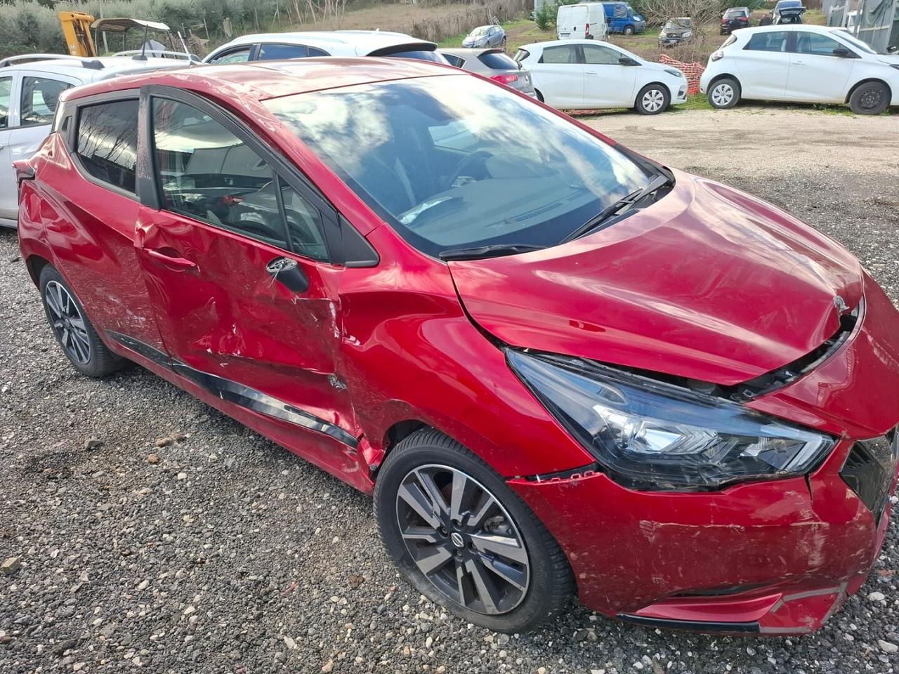 NISSAN MICRA 23 30.000 KM BENZINA SINISTRATA