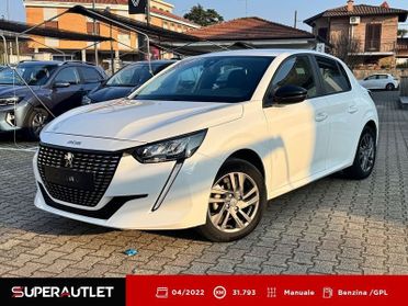 Peugeot 208 5 Porte 1.2 PureTech 75cv Active Pack S&S