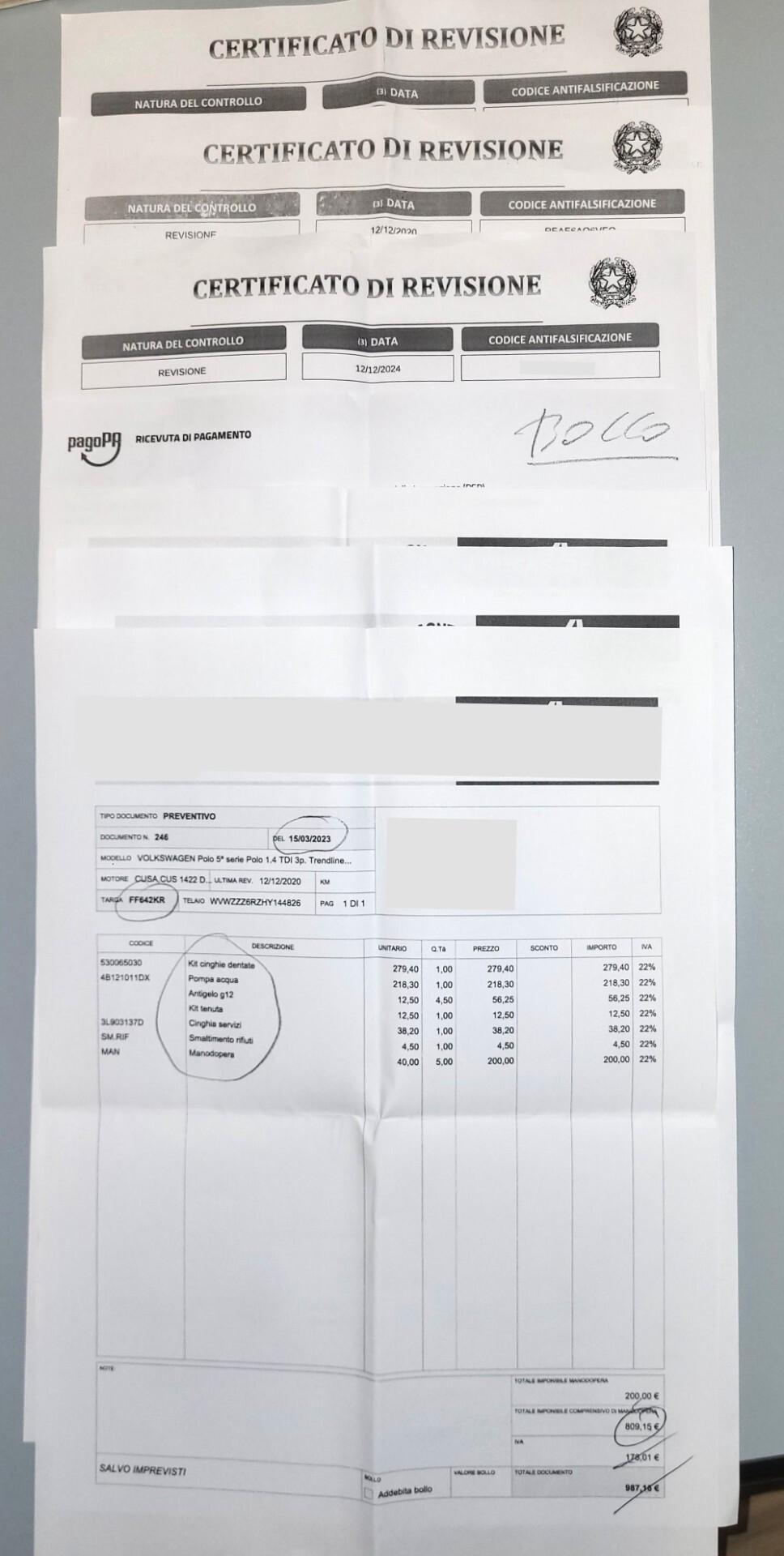 VOLKSWAGEN POLO 1,4 TDI-EURO 6-CINTA DIST-UNICO PROPR