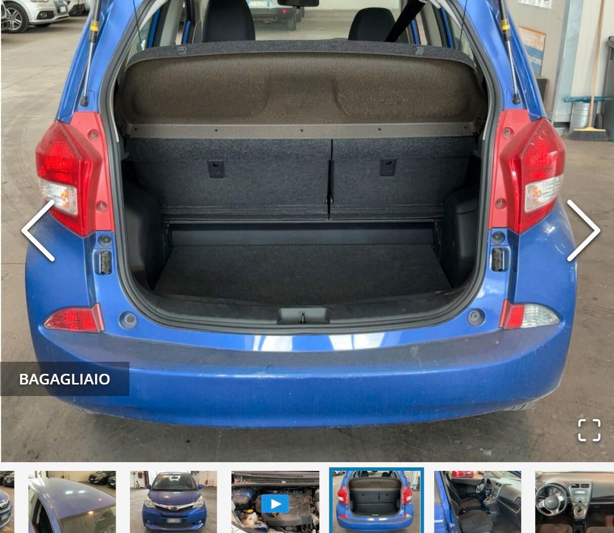Subaru Trezia 1.4D-S 6MT Exclusive AUTOMATICA