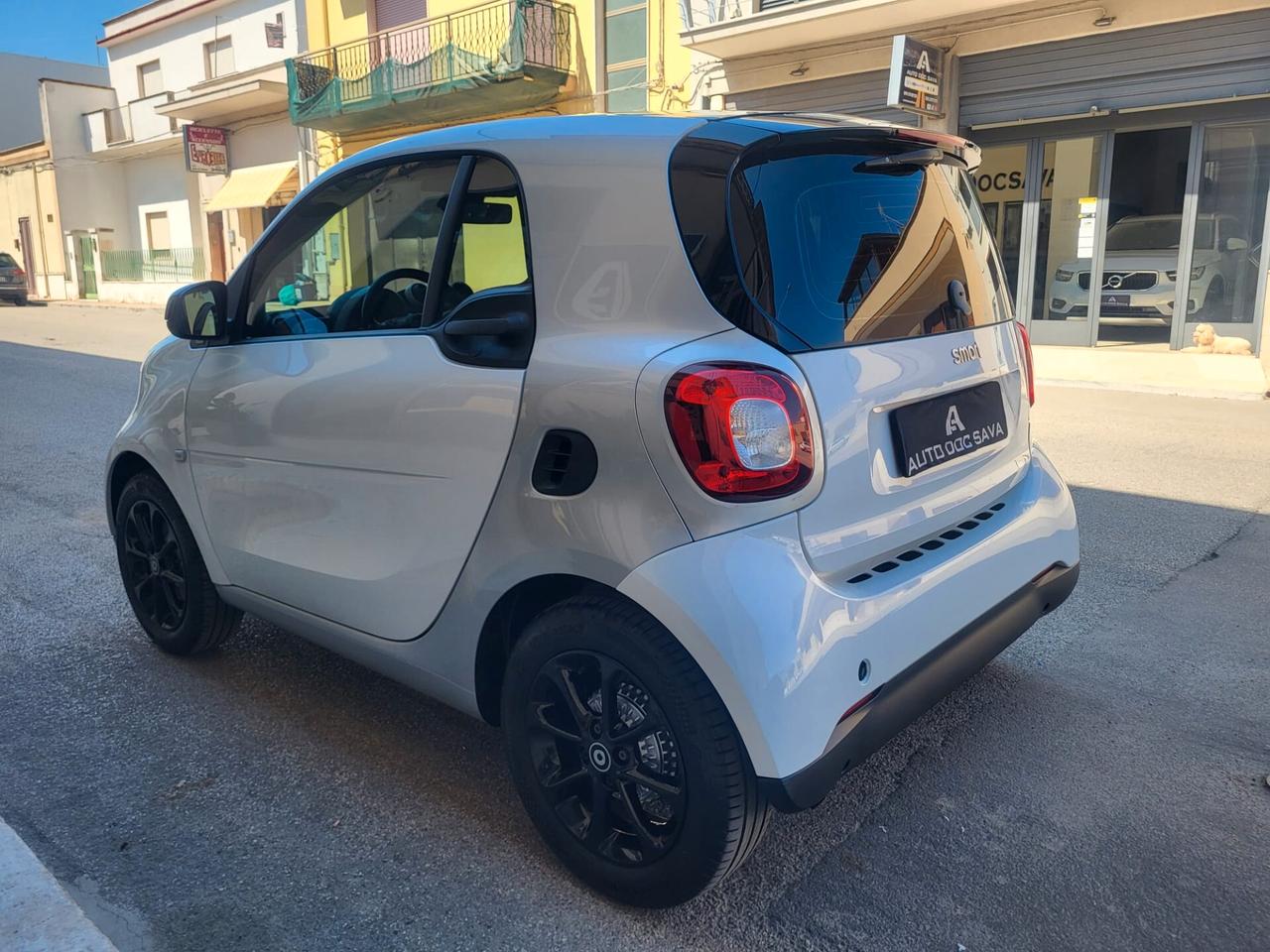 Smart ForTwo 90 Cv Turbo Twinamic Passion Navy Led Tetto Panor....