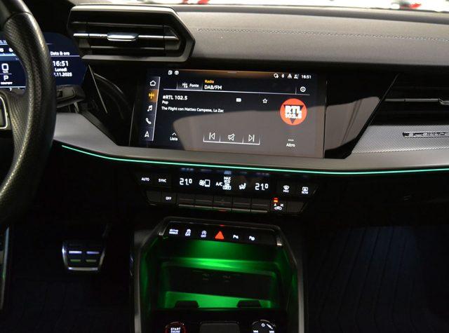 AUDI S3 SPB TFSI 310 CV quattro S tronic-Tetto-B&O-1Prop**