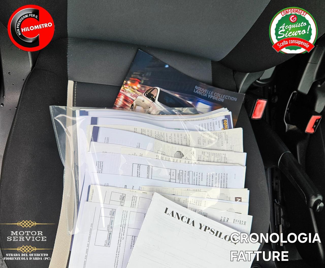 Lancia Ypsilon 1.2 69cv Elefantino km reali unipro da 89€ mese