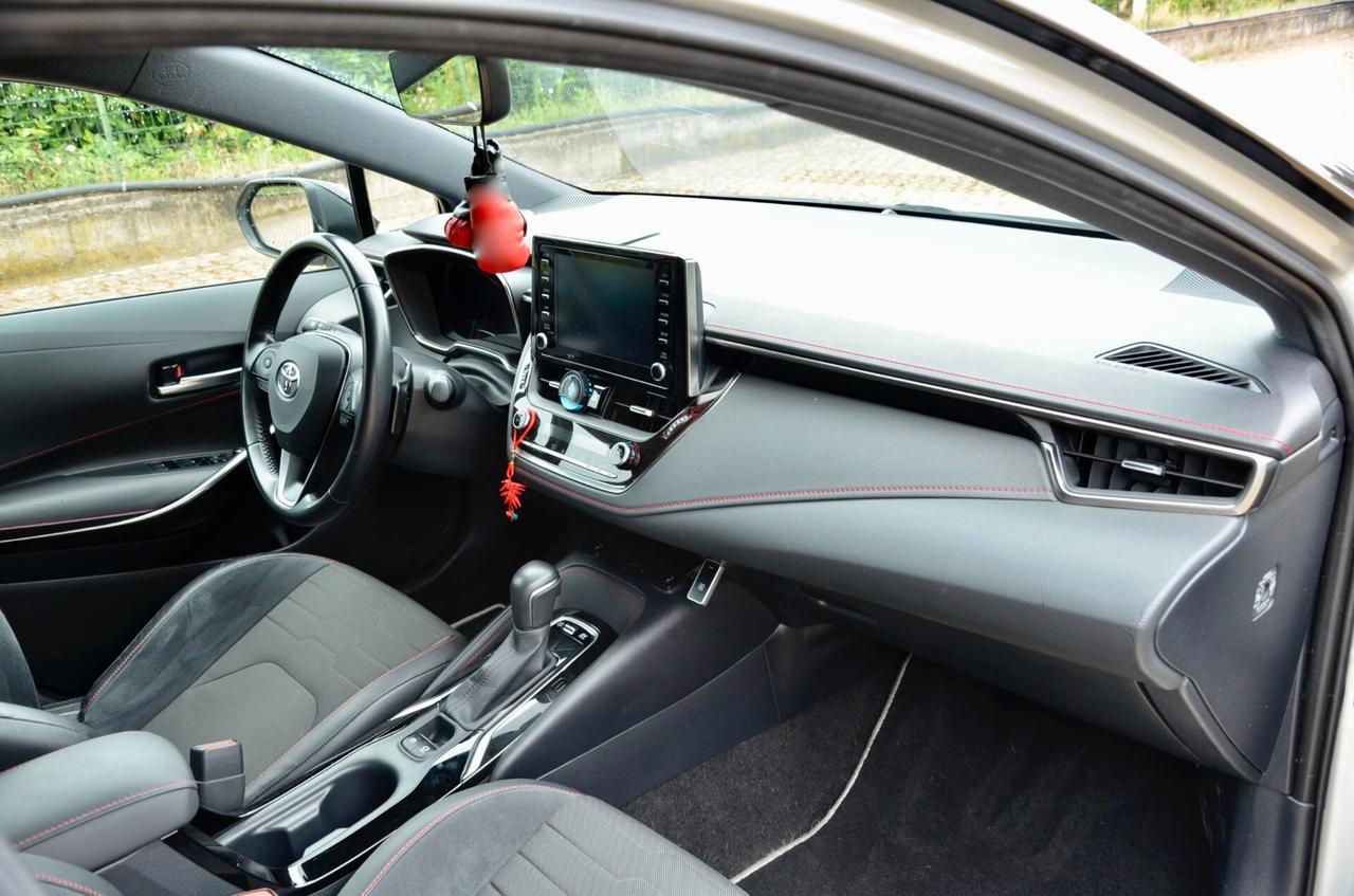 TOYOTA COROLLA 2.0 MHEV LOUNGE 152cv CVT, SERVICE UFF TOYOTA, UFF ITALIANA, EURO 6D, FARI LED, KEYLESS, NAVI, PERMUTE