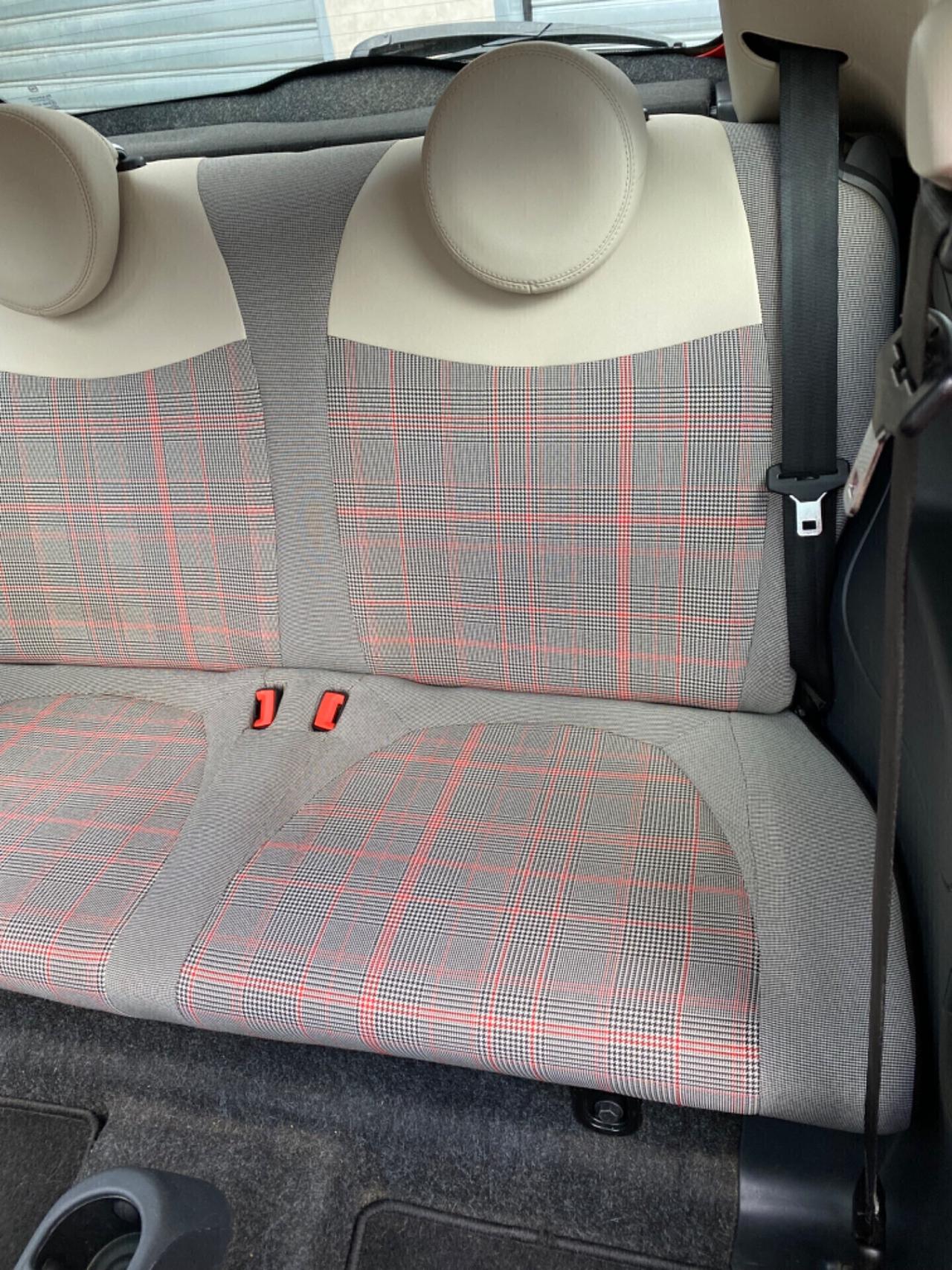Fiat 500 1.2 GPL 69cv “Lounge” -ROSSO CORALLO