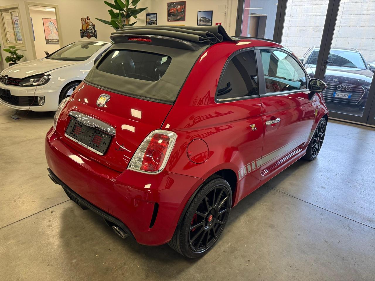 Abarth 500 C Aut. 1.4 Turbo T-Jet ,Cerchi 17 ,Pelle,Clima Aut.