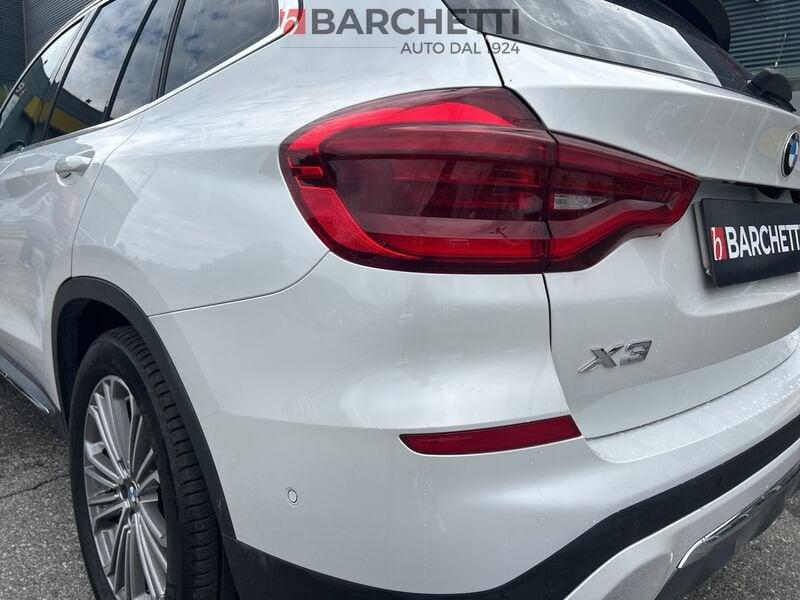 BMW X3 (G01/F97) XDRIVE20D LUXURY