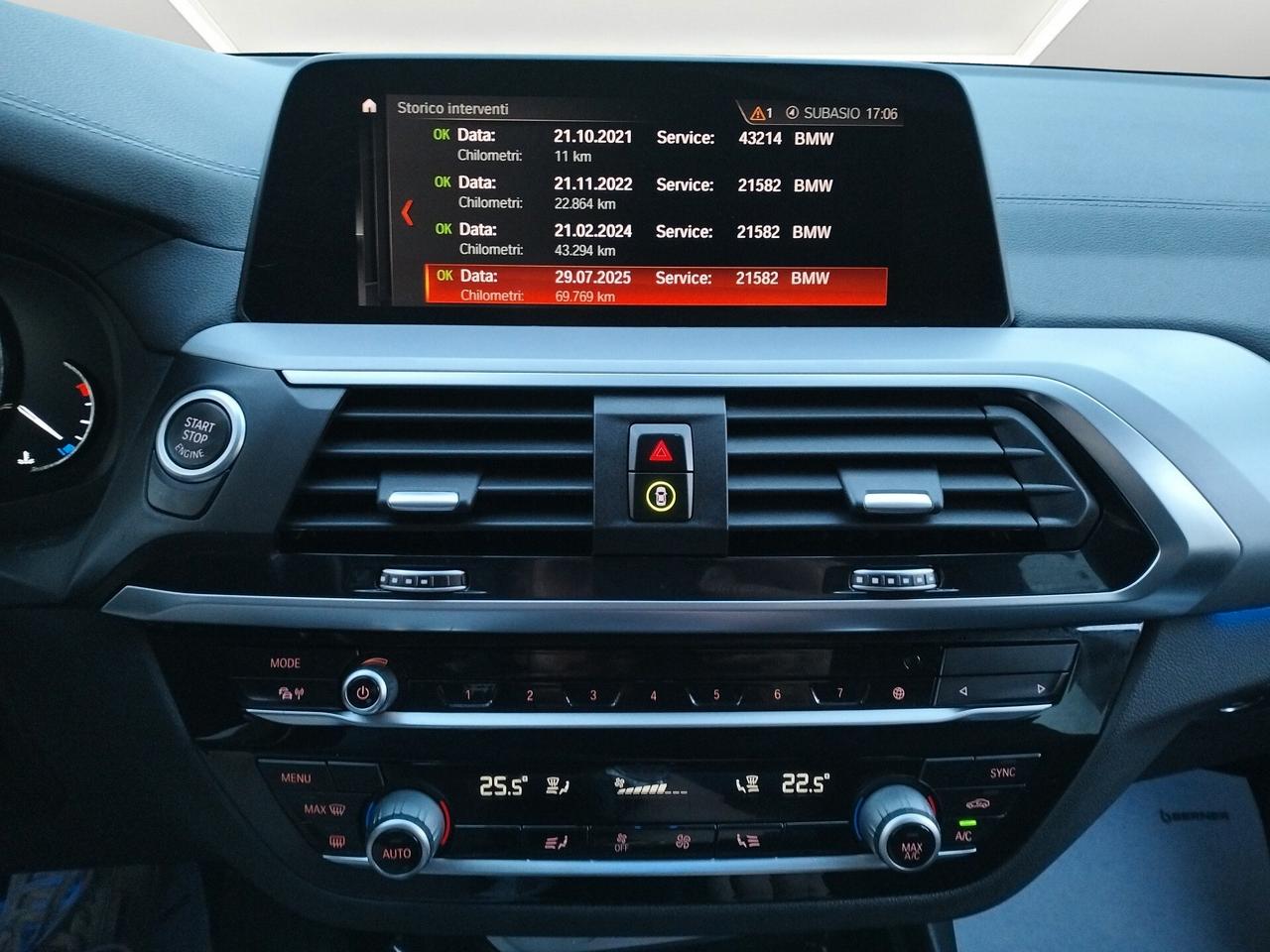 BMW X3 G01 2021 sdrive18d mhev 48V auto