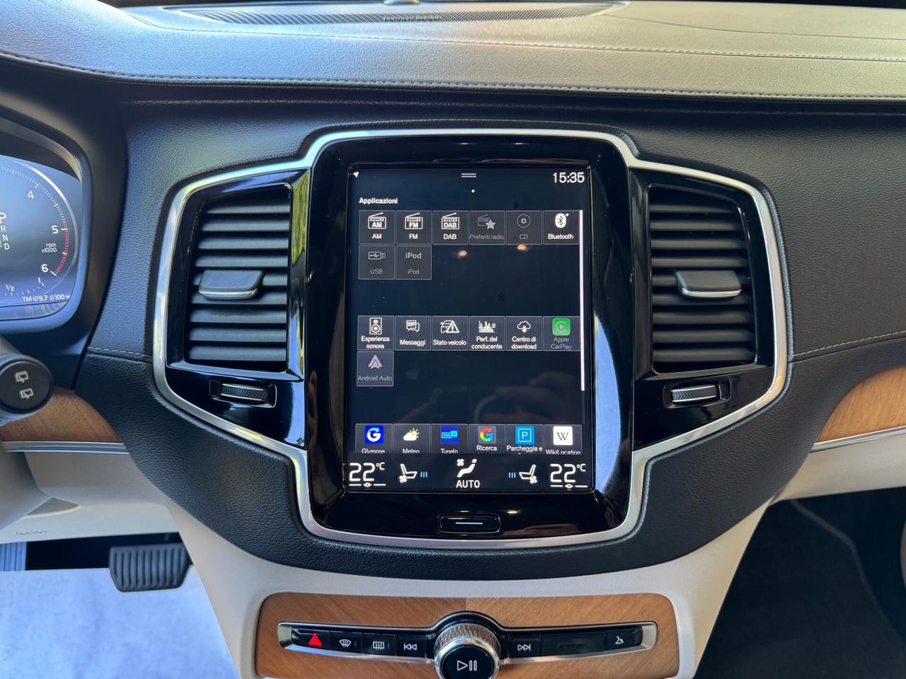 Volvo XC 90 D5 AWD ISCRIPTION 7P. GARANZIA 24 MESI