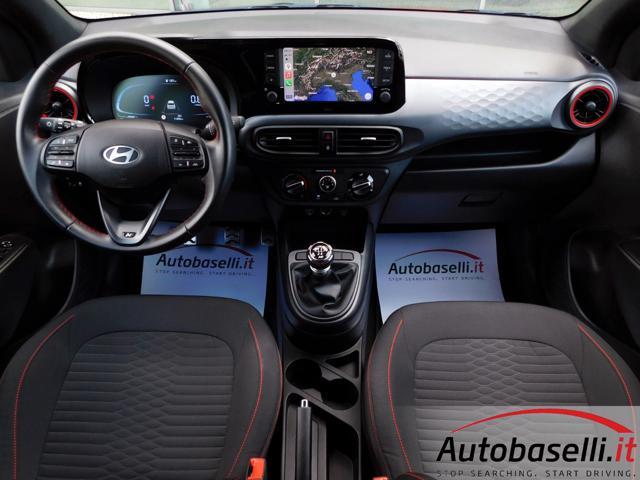 HYUNDAI i10 1.0 T-GDI N LINE 100CV UNICA PROPRIETARIA