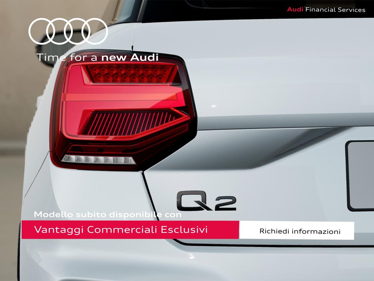 Audi Q2 40 2.0 tfsi identity black quattro s-tronic