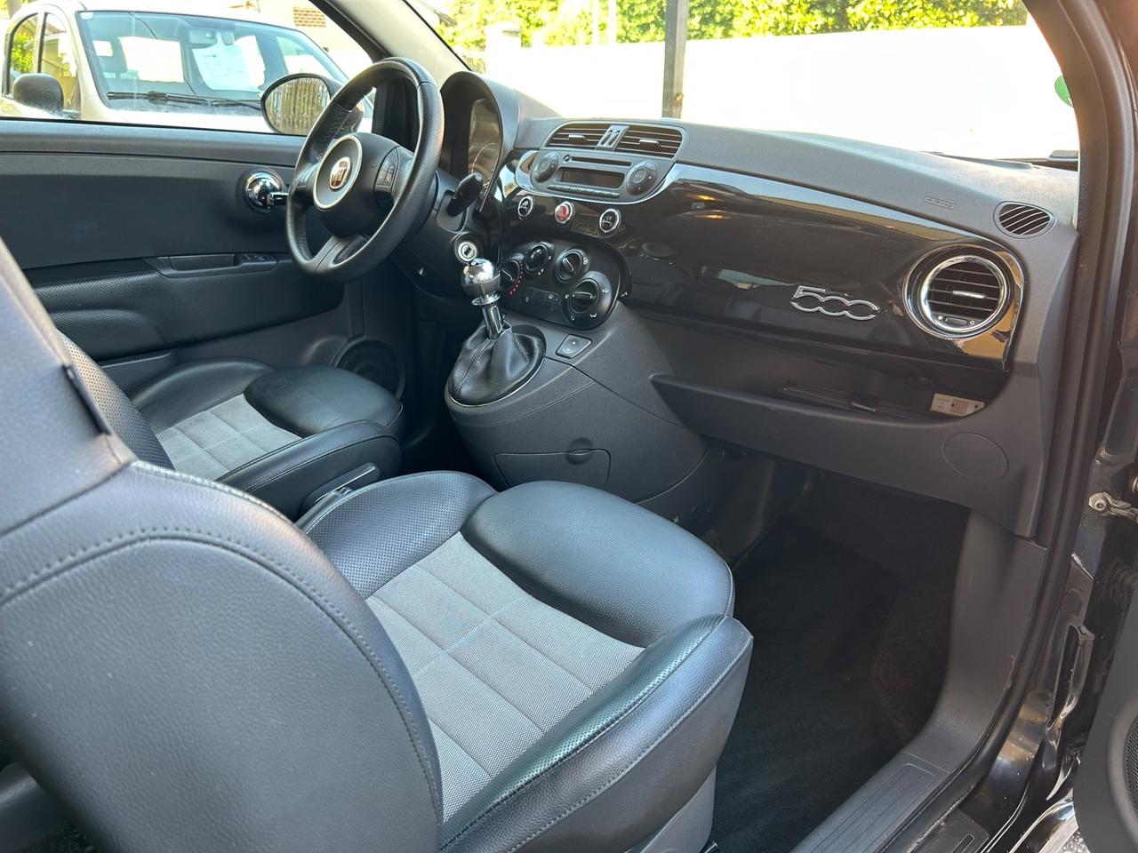 Fiat 500 1.2 Lounge Sport!! Misto pelle!! Blue e ME!! 2011