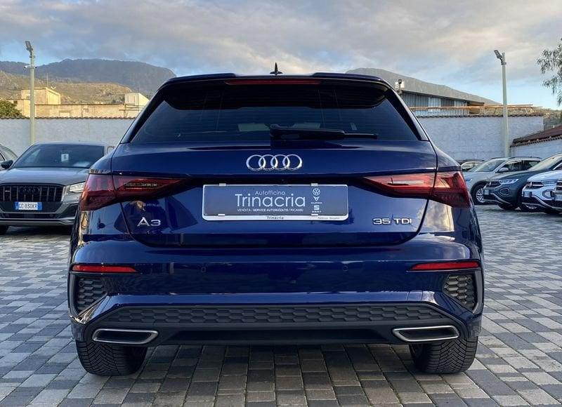 Audi A3 SPB S line interno ed esterno 2.0 TDI 150CV S-Tronic 35