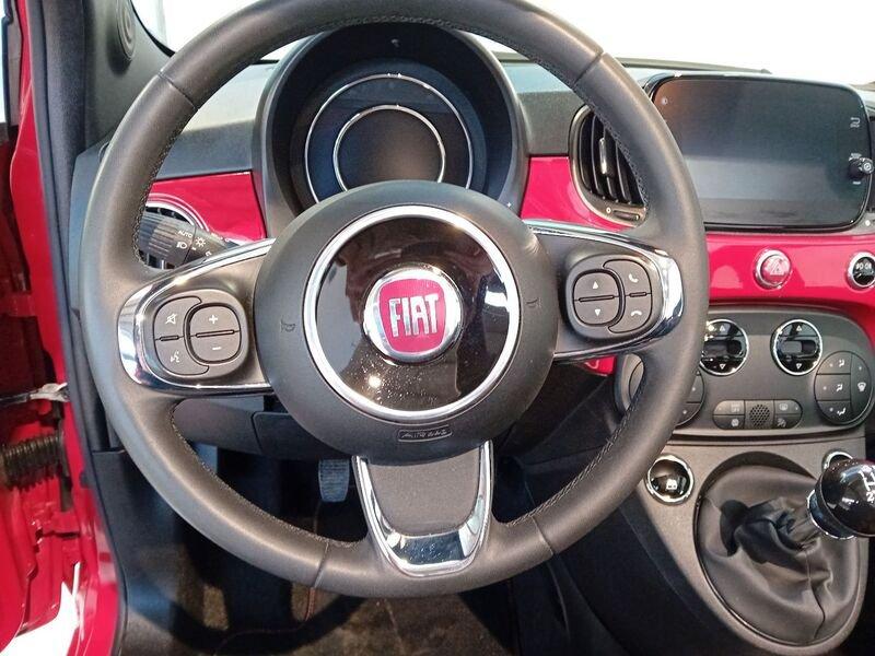 FIAT 500C 1.0 Hybrid Red