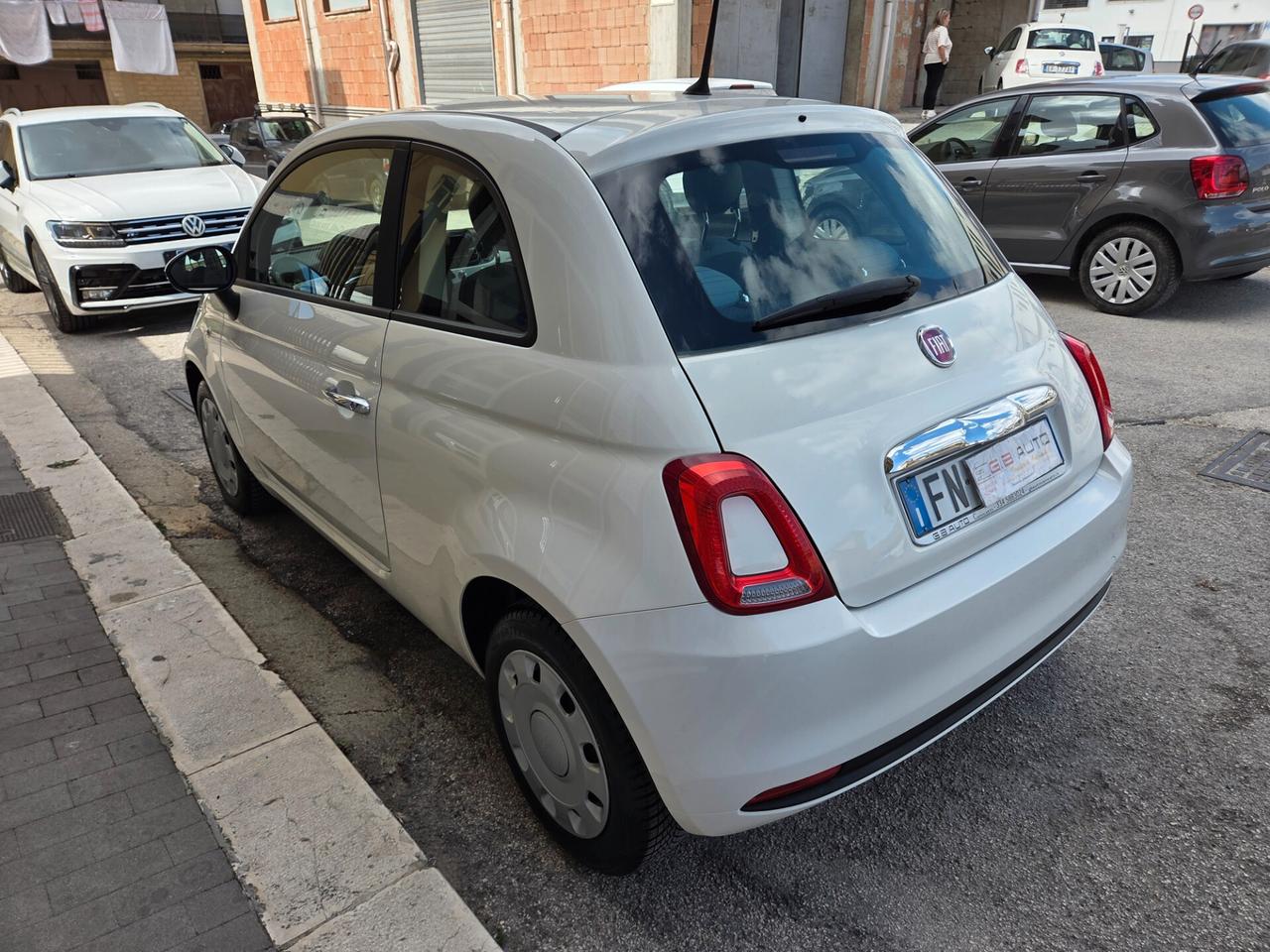 FIAT 500 ANNO 2018 1.2 BENZINA 70 CV KM CERTIFICATI