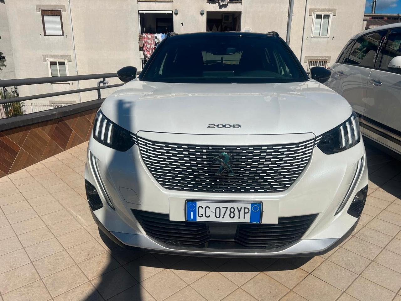 PEUGEOT e-2008 GT Line 100kW Unico proprietario - TETTO FULL LED KM 51.000