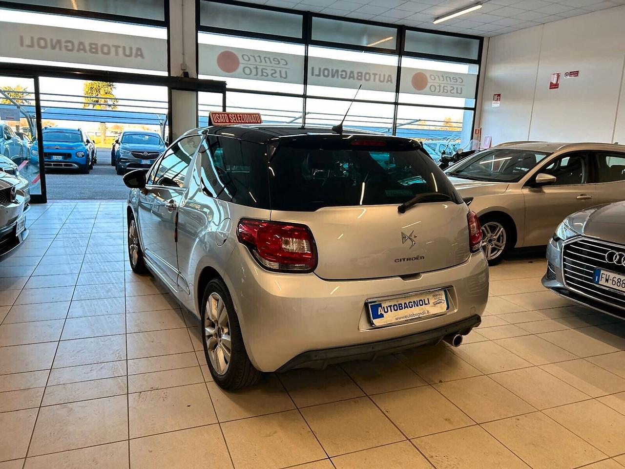 Ds DS3 SO CHIC 1.4 HDi 70 5mt NEOPATENTATI