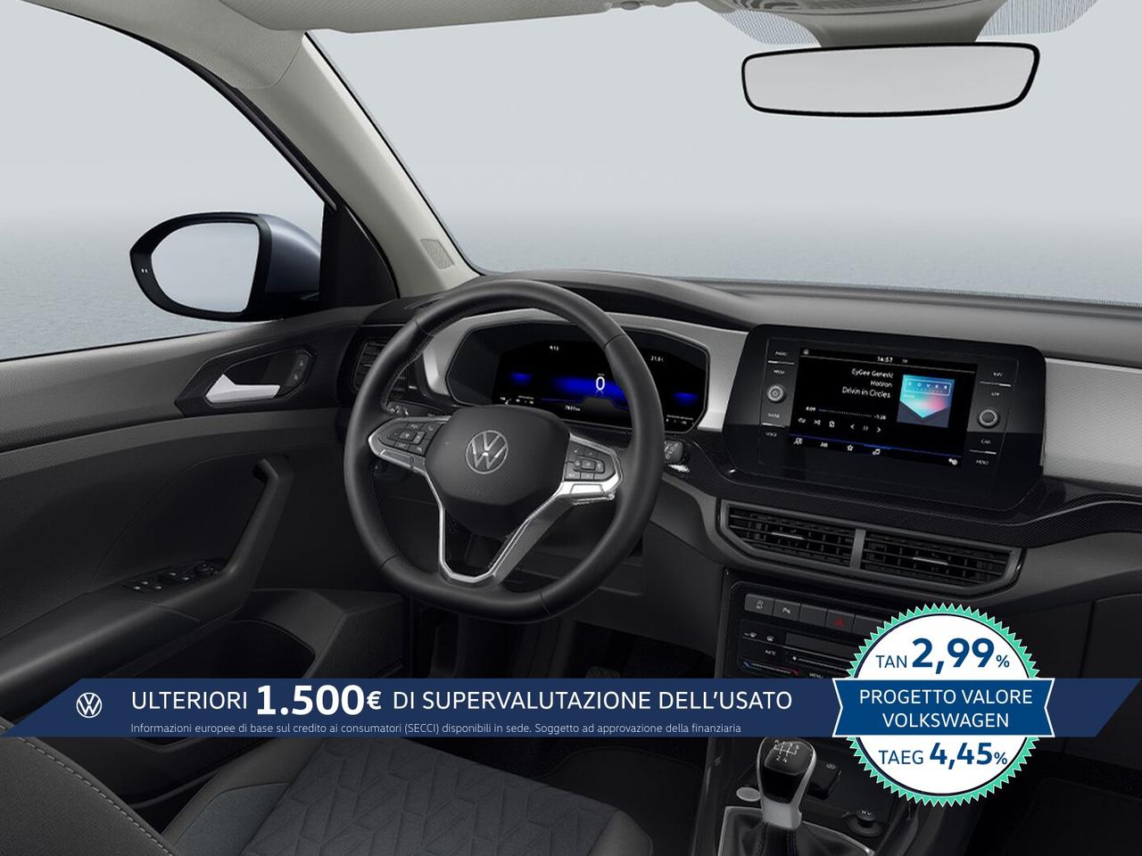 Volkswagen T-Cross 1.0 tsi edition plus 95cv