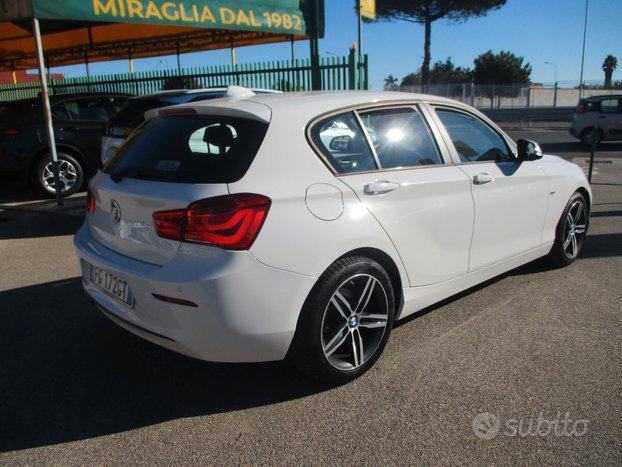 BMW 114 1.5 95CV EURO 6 SPORT MANUALE KM CERTIFICA