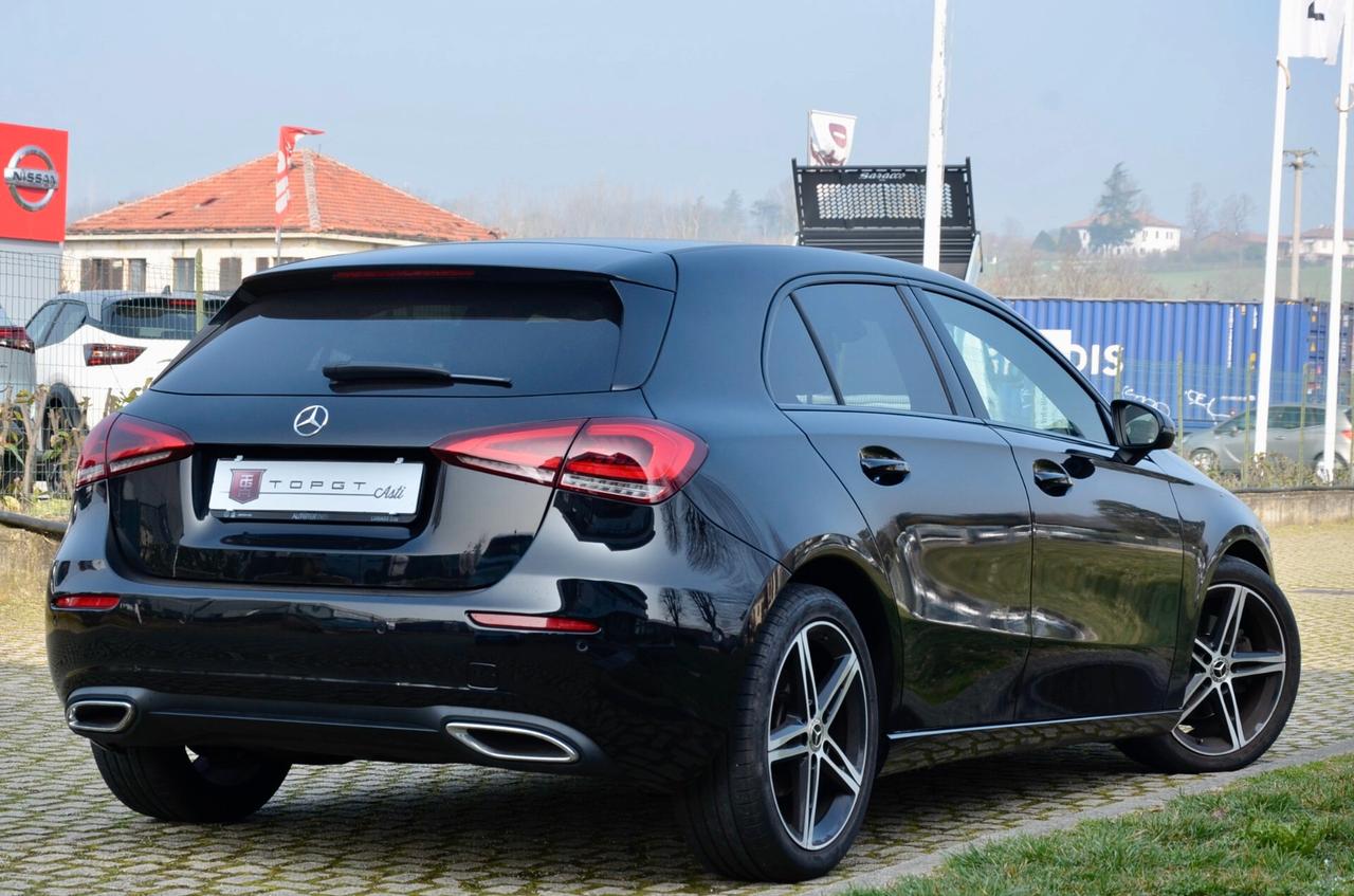 MERCEDES-BENZ A 200d SPORT NIGHT EDITION 150cv AUT, UFF ITALIANA, EURO 6D, NAVI, RETROCAMERA, FULL LED, 18", PERMUTE