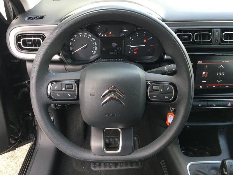 Citroën C3 PureTech 83 S&S Max CERCHI LEGA+VETRI SCURI+CLIMA AUTO
