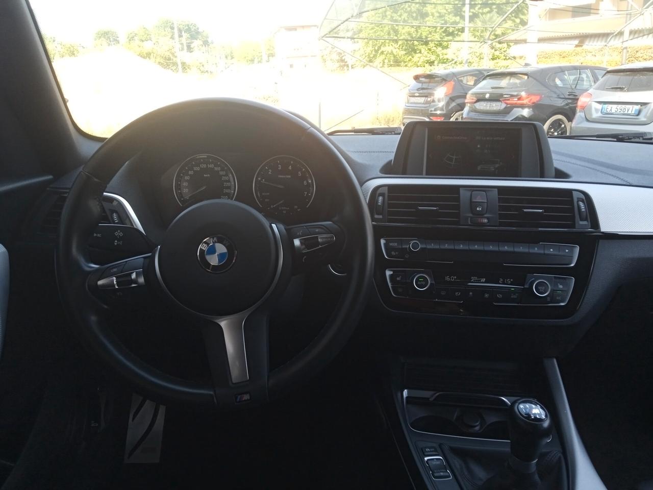 Bmw 118 M SPORT PACK SHADOW 18" VETRI SCURI PELLE TOTALE SENS PARK CRUISE CONTROL PRONTA CONSEGNA